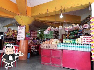 The interior of Zimba's Restaraunt