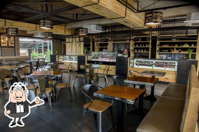 The interior of Fika Coffee House
