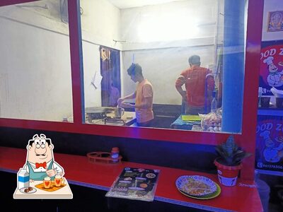 You can enjoy a drink from the menu