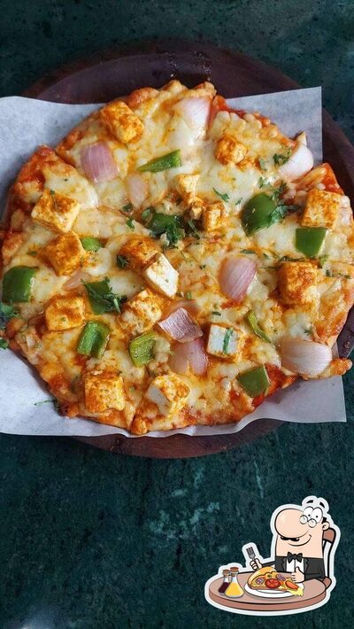 Pick pizza at Eat & Repeat