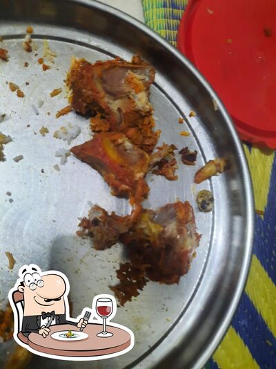 Food at Red Bucket Biryani