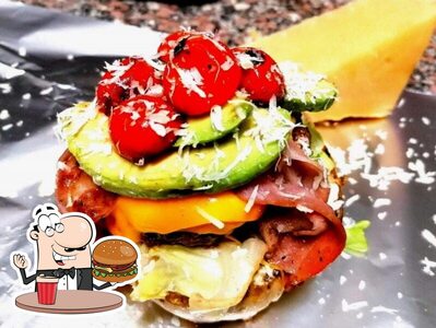 Essayez l'un des hamburgers disponible à Fast and Food