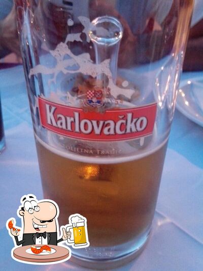 Prenditi una birra con la cena