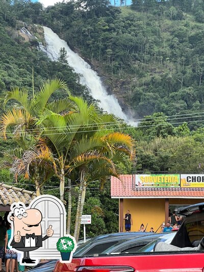 a parte exterior é uma característica importante do Cachoeira dos Pretos - Restaurante Sabor Caipira
