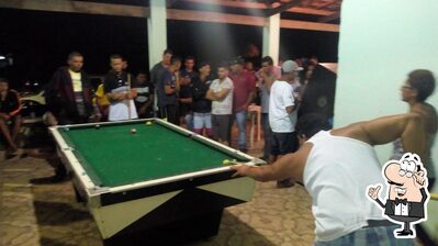 O interior do Bar Da Rosa