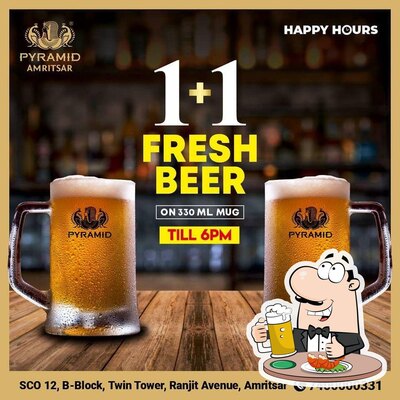 Pyramid offers a number of beers