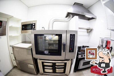 O interior do Maloray Gourmet Saudável