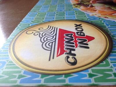 O logotipo do China In Box - Restaurante de Comida Chinesa