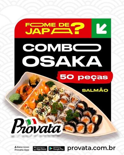 Aqui está a publicidade do Pizzaria Provata