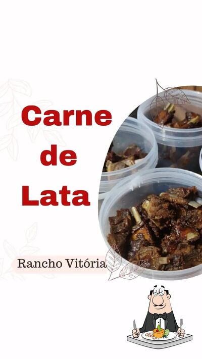 Platos en Rancho Vitória Produtos da Roça Abadia de Goiás