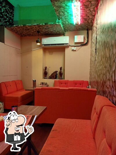 Take a seat at one of the tables at Prembala cafe