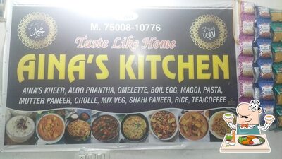 Meals at Aina kitchen
