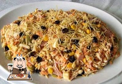 Refeições de carne são servidos no RESTAURANTE PIRAPETINGA
