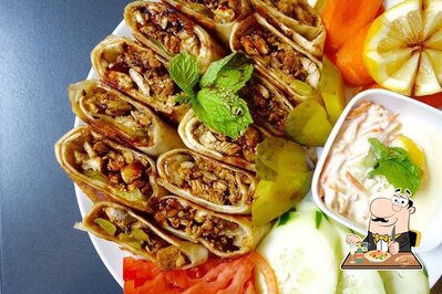 Nourriture à Kebab trailer