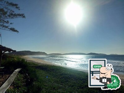 a parte exterior é uma característica importante do Restaurante Mergulhador Praia Tucuns