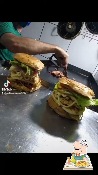 Comida em Mamonas lanches