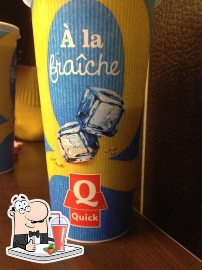 Venez essayer différentes boissons servies à Quick