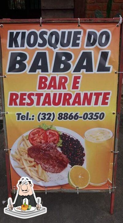 Comida em Kiosque do Babal