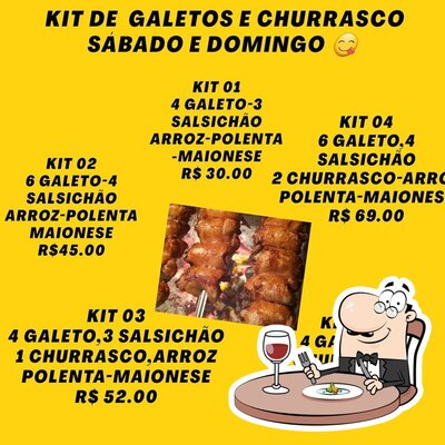 Comida em Restaurante Altas Horas