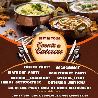 Here’s the advertisement of Orbis Restaurant