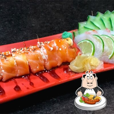 Platos en SUSHI EM KSA SAMAMBAIA