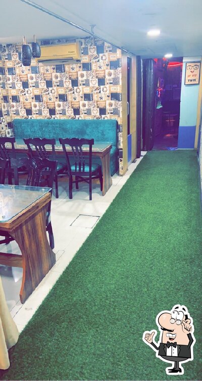 The interior of Green Chilli Resturant