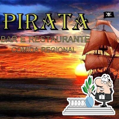 Desfrute da vista do exterior Pirata Bar