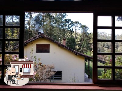 O exterior do Delícias na Roça