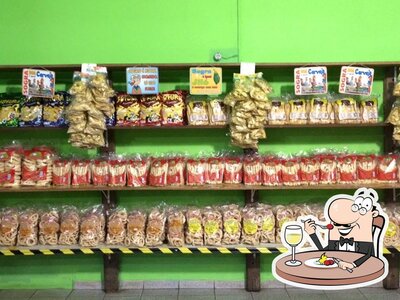 Comida em Barraca Verde descida litoral