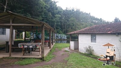 Veja imagens do exterior do Pesqueiro Zé Pequeno