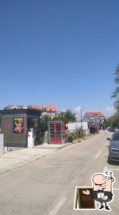 Gli esterni costituiscono una caratteristica importante di Pekara Zaton