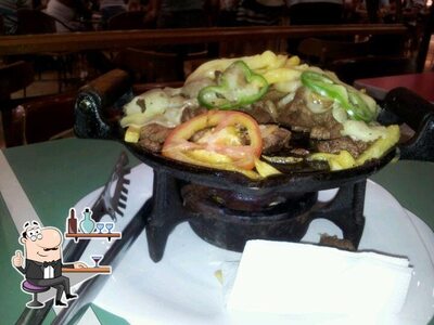 O interior do Fry Chicken