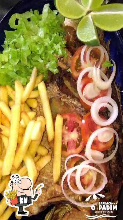 O Barraca O PADIM provê fritas