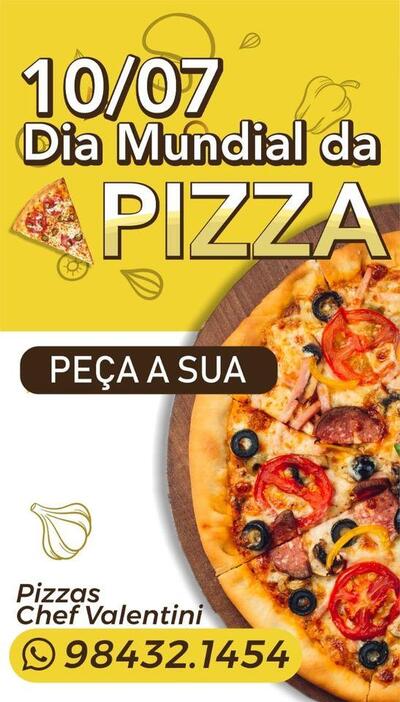 Leia as informações sobre o Pizzas Chef Valentini