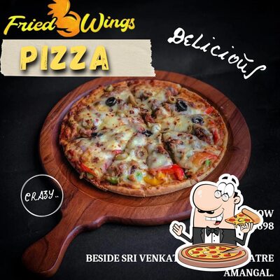 At FRIED WINGS, you can taste pizza