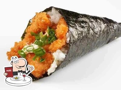 Platos en Kento Temakeria