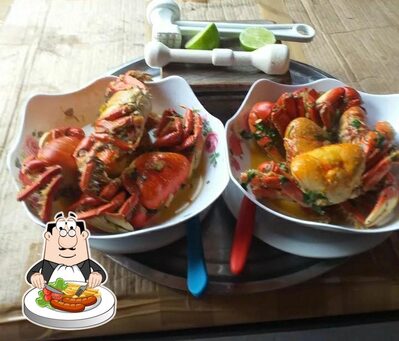 Platos en Caranguejo do Junior