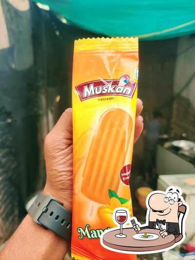 Food at Muskan ice factory