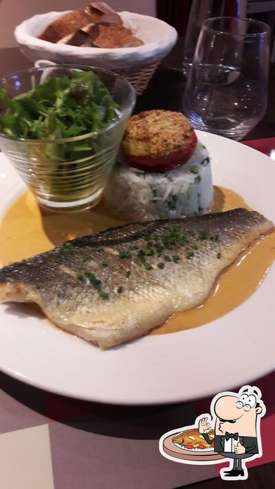 Il y a un évantail de repas à base de poisson