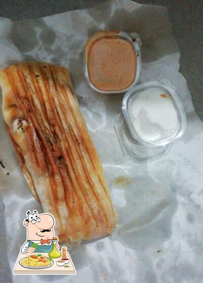 Food at Shawarma wala