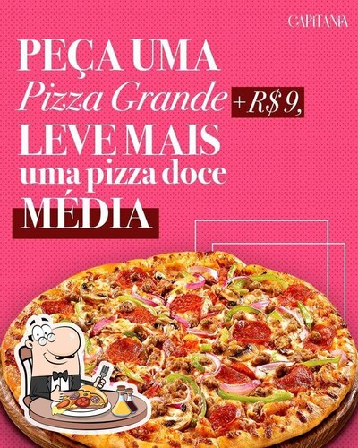 Consiga diversos estilos de pizza
