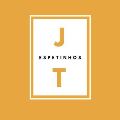 O logotipo do JJ Espetinhos
