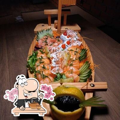 Comida em Banzai Sushi & Crêperie