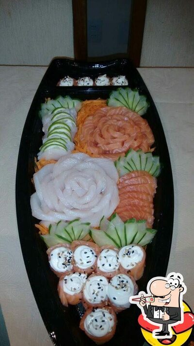 Escolha diversas opções de sushi