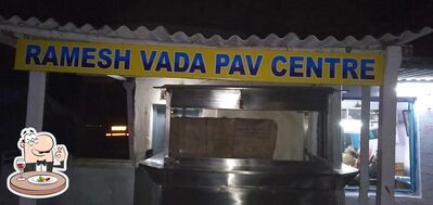 Meals at Ramesh Vada Pav Center