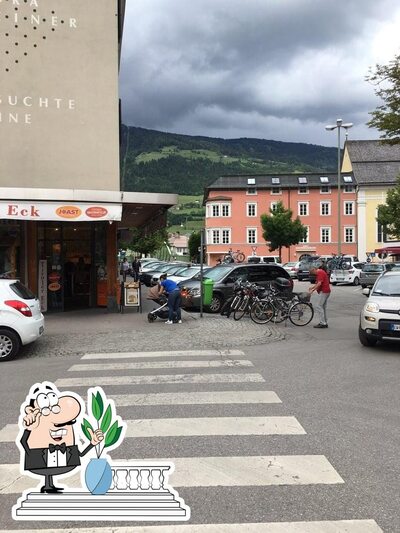 Profitez de la vue de l'espace ouvert de Pizzeria