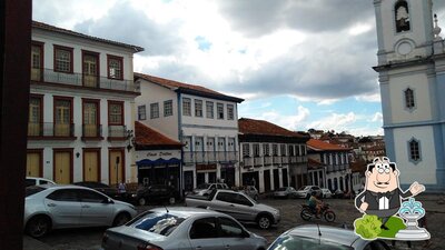 Desfrute da vista da área externa do Churrascaria Pau de Fruta