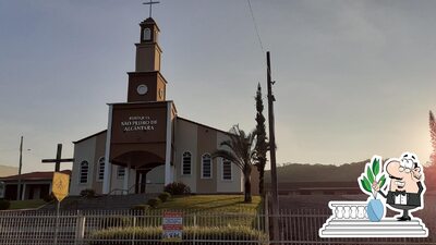 Desfrute da vista da área externa do Padaria São Pedro