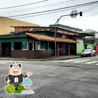 Veja imagens do exterior do Adega Leite Cubatão