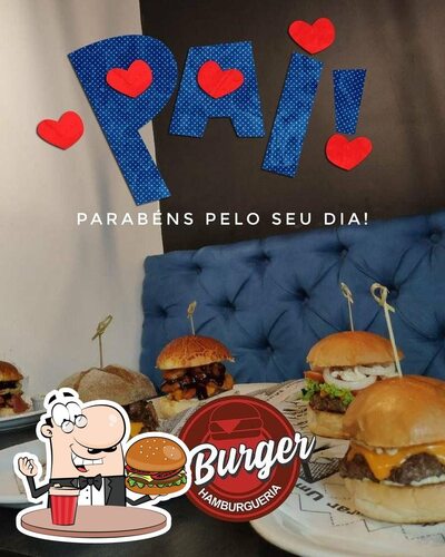 Experimente um hambúrguer no Bar e Restaurante CH